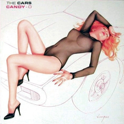 Foto de la tapa o portada del disco CANDY-O de THE CARS