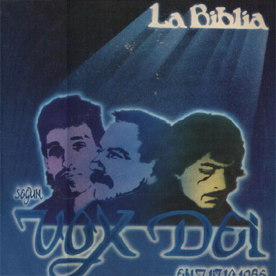 Foto de la tapa o portada del disco LA BIBLIA EN VIVO de VOX DEI