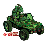 Foto de la tapa o portada del disco GORILLAZ de GORILLAZ