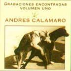 Tapa o Portada del disco Grabaciones Encontradas Vol I de  ANDRES CALAMARO