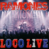 Foto de la tapa o portada del disco LOCO LIVE de RAMONES