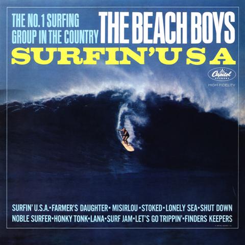 Tapa o Portada del disco Surfin USA  de  The Beach Boys