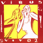 Tapa o Portada del disco Vivo volumen 2 de VIRUS